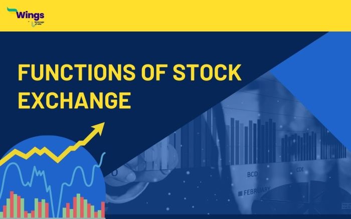 Exchange stock functions features meaning objectives